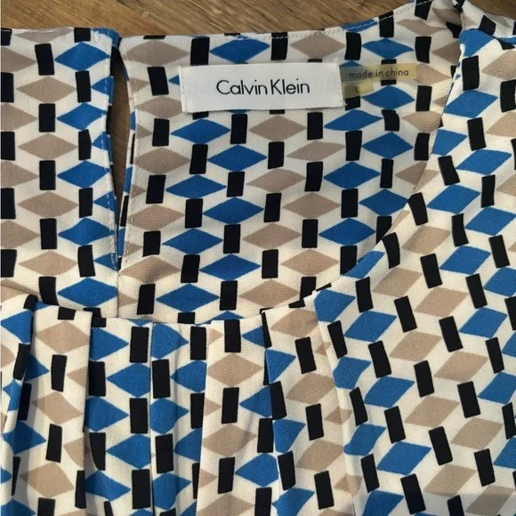 3 Layering Sleeveless Blouse | Tops. Tahari | Calvin Klein. Women’s Sz L EUC - Picture 9 of 16